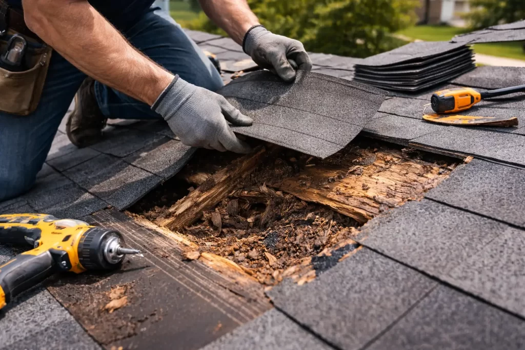 professional roofing reapering services